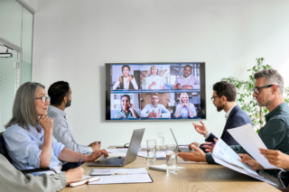 Online-Seminar Hybride Meetings und Business Calls effektiv gestalten